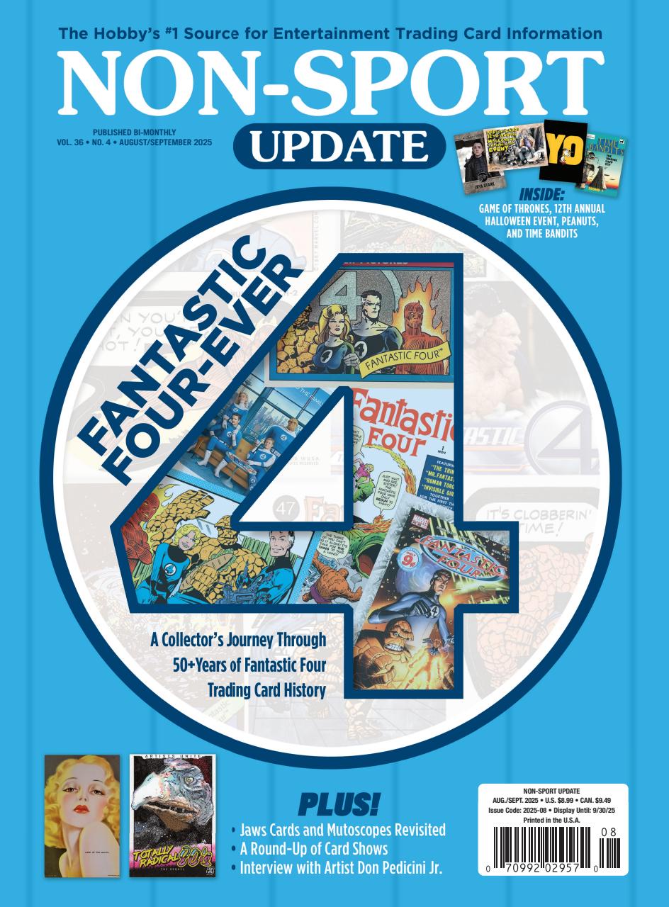 Non-Sport Update Vol 36 No 4 Aug/Sep 2025