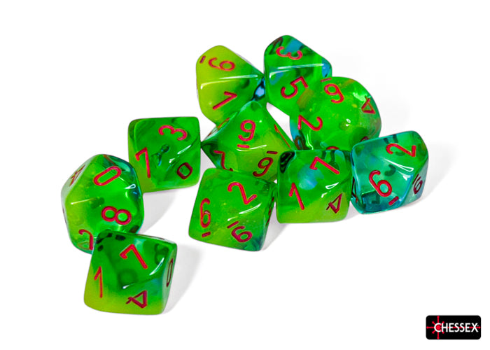 CHESSEX: D10 Gemini™ DICE SETS