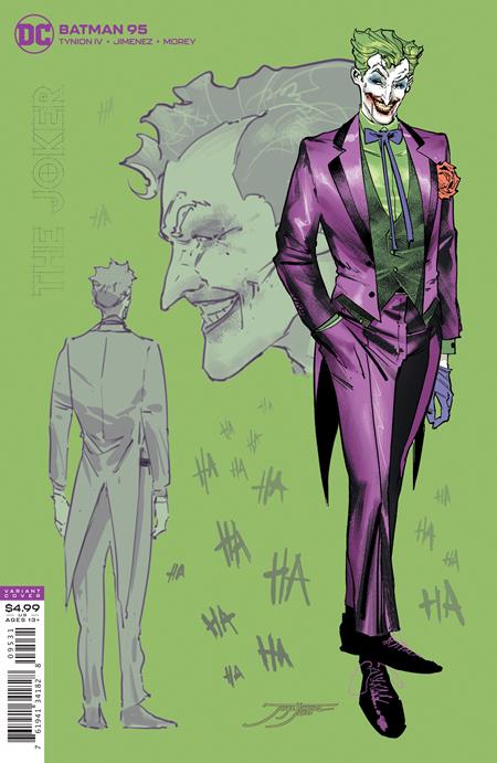 Batman #95 1:25 Variant CGC 9.6 Signed by Jorge Jimenez
