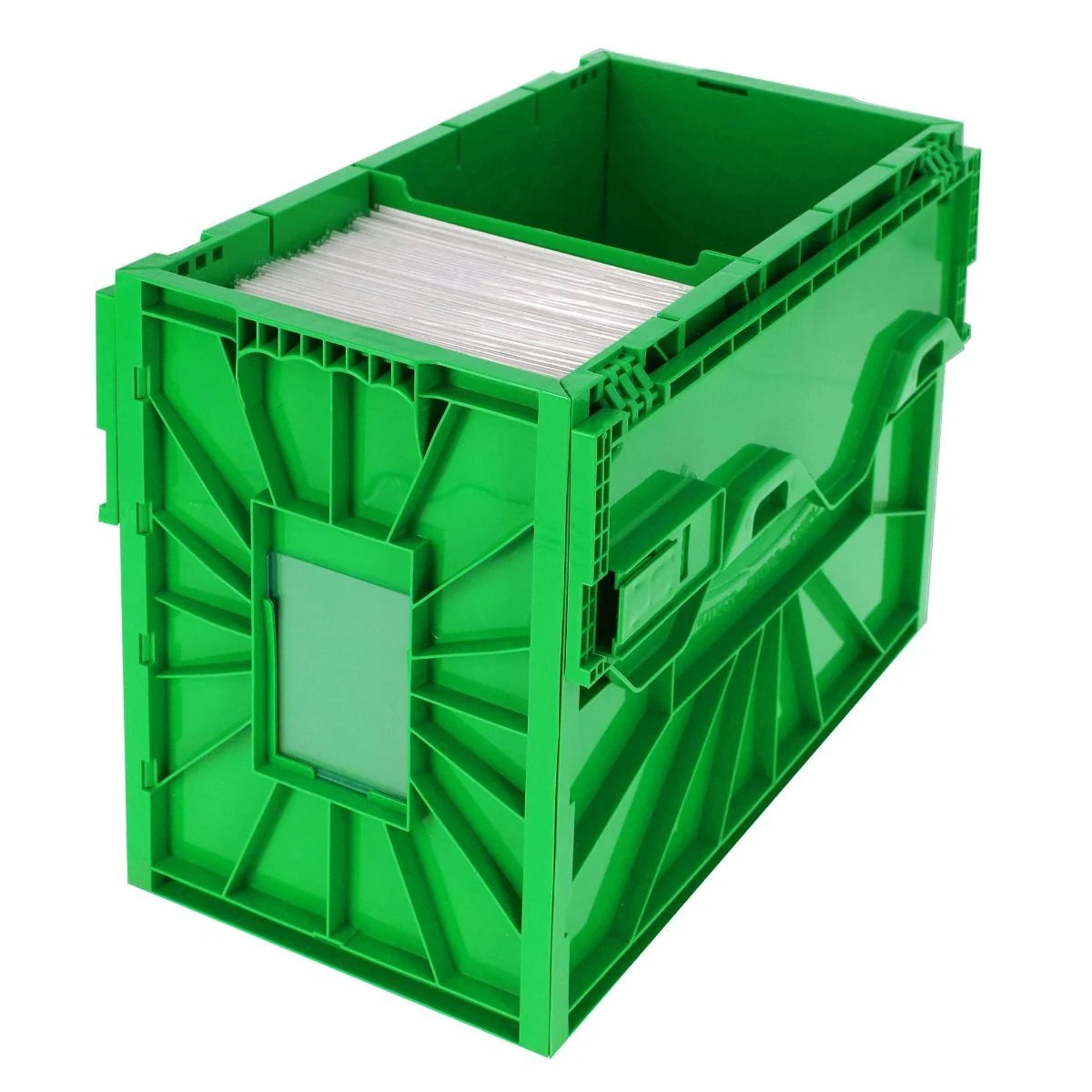 BCW Short Comic Book Green Plastic Bin