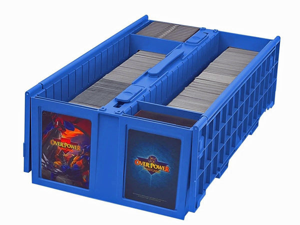 BCW 1600 Count Blue Plastic Card Bin