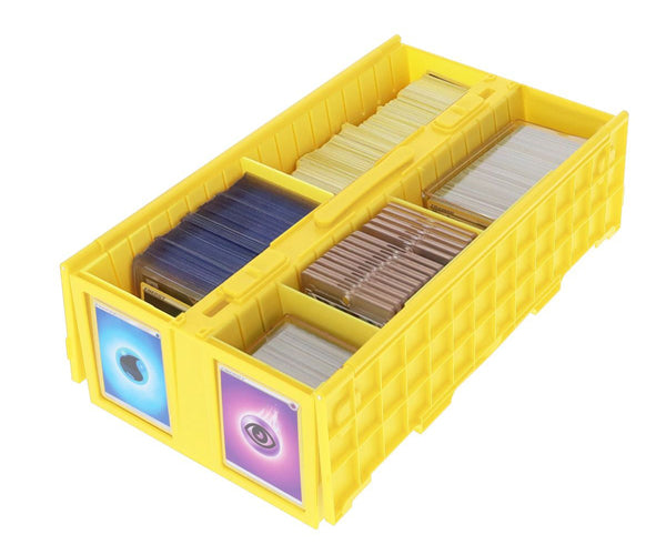 BCW 1600 Count Yellow Plastic Card Bin