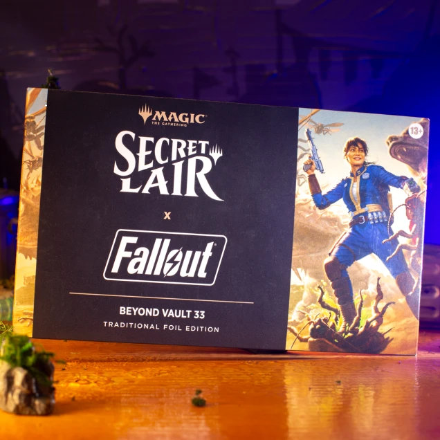 Magic MTG Secret Lair x Fallout: Beyond Vault 33 Traditional Foil Edition