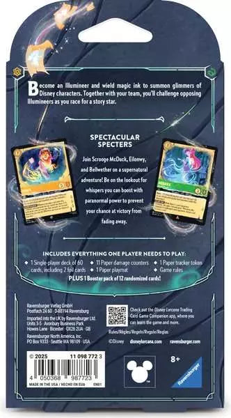 Lorcana Whispers in the Well - Starter Deck (Amber & Emerald)