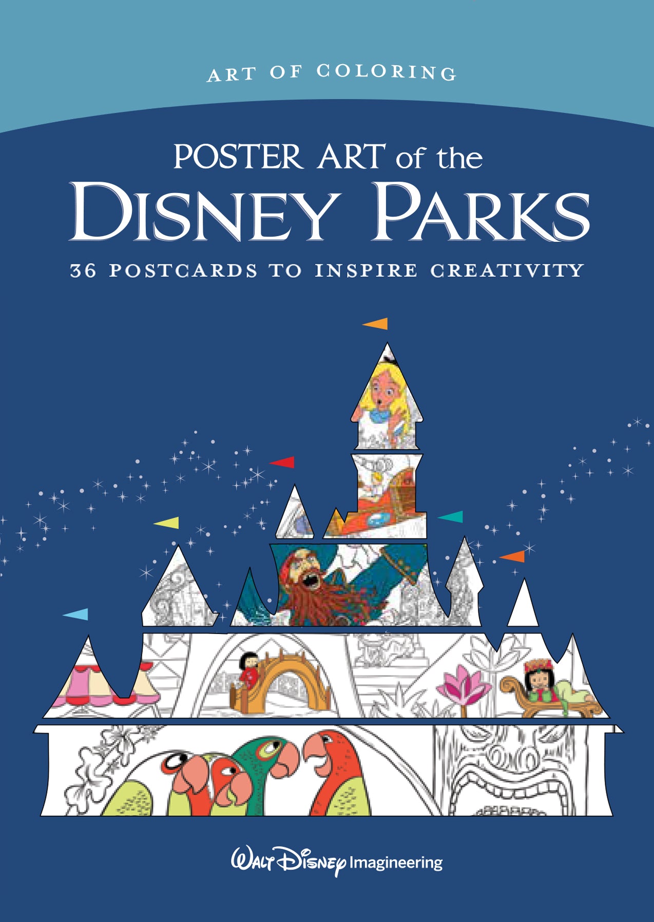 Art of Coloring: Poster Art of the Disney Parks