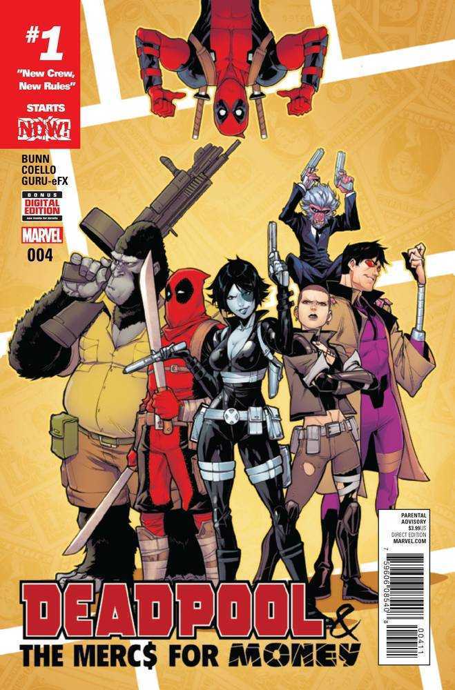 Now Deadpool And Mercs For Money #4