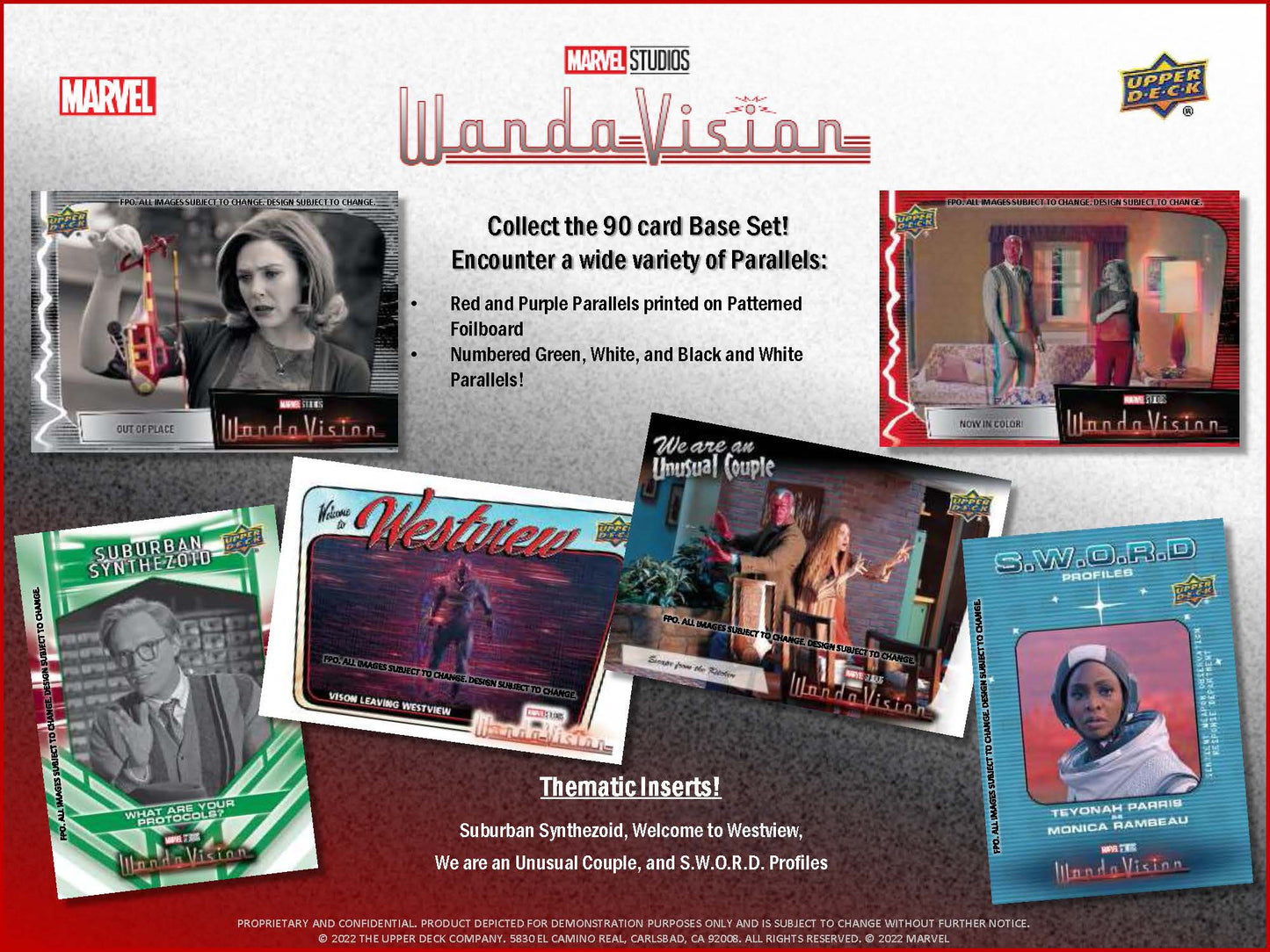 2022 Upper Deck Marvel WandaVision Hobby