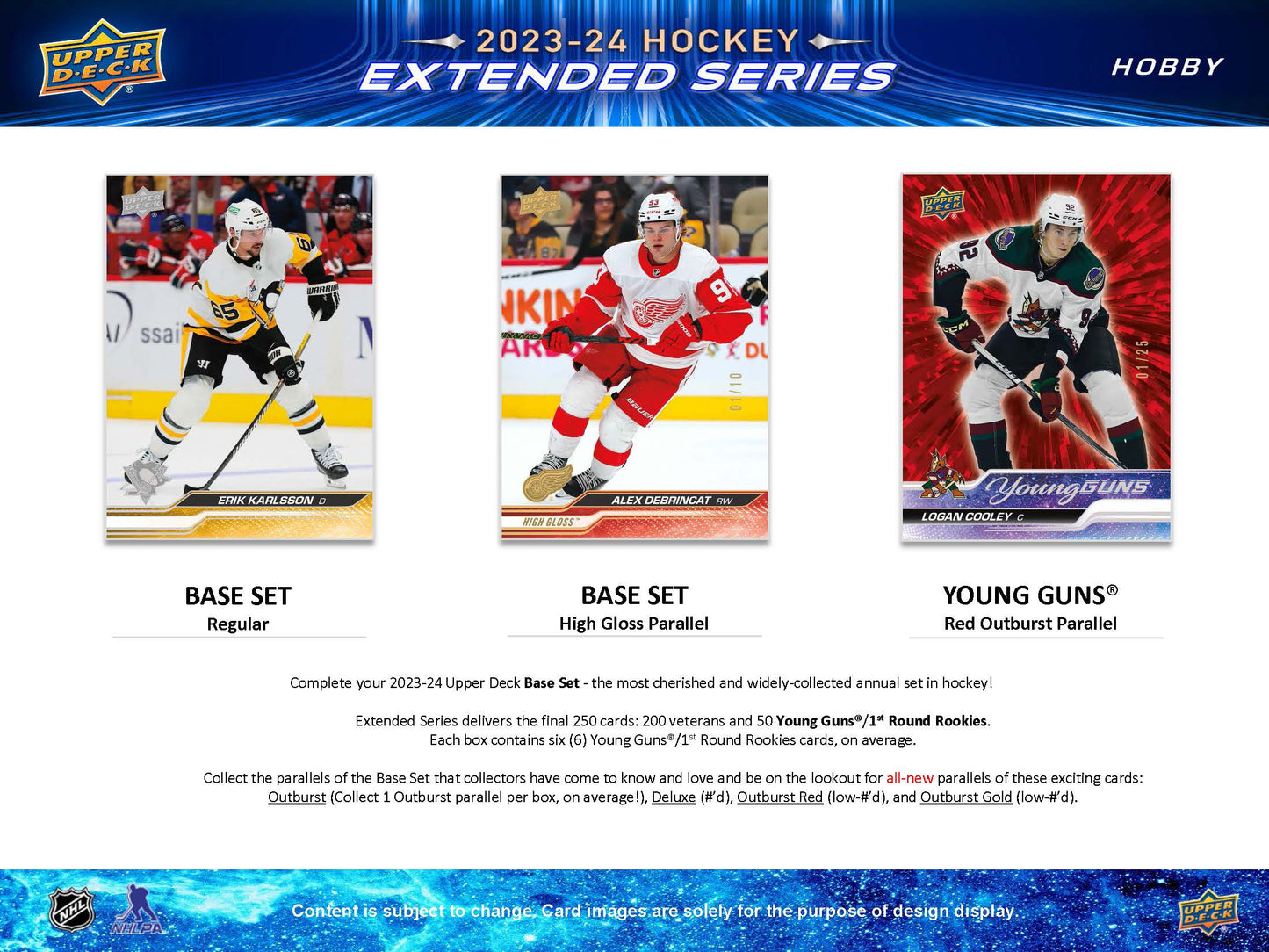 2023-24 Upper Deck Extended Series Hockey Hobby Box