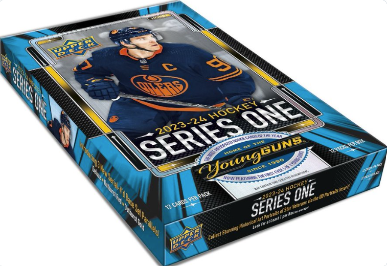 2023-24 Upper Deck Series 1 Hockey Hobby Box