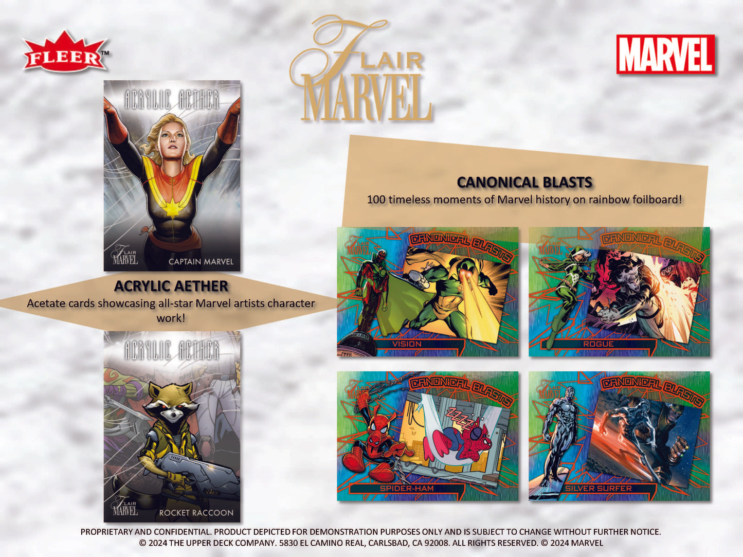 2024 Upper Deck Marvel Flair Hobby Box
