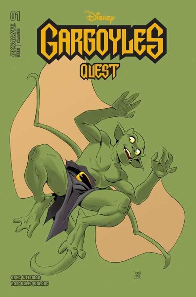 Gargoyles Quest #1 Cover C Moss Color Bleed
