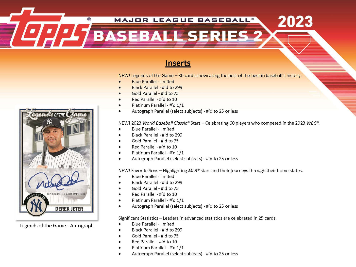 2023 Topps Baseball Series 2 Case of 12 Hobby Card Boxes