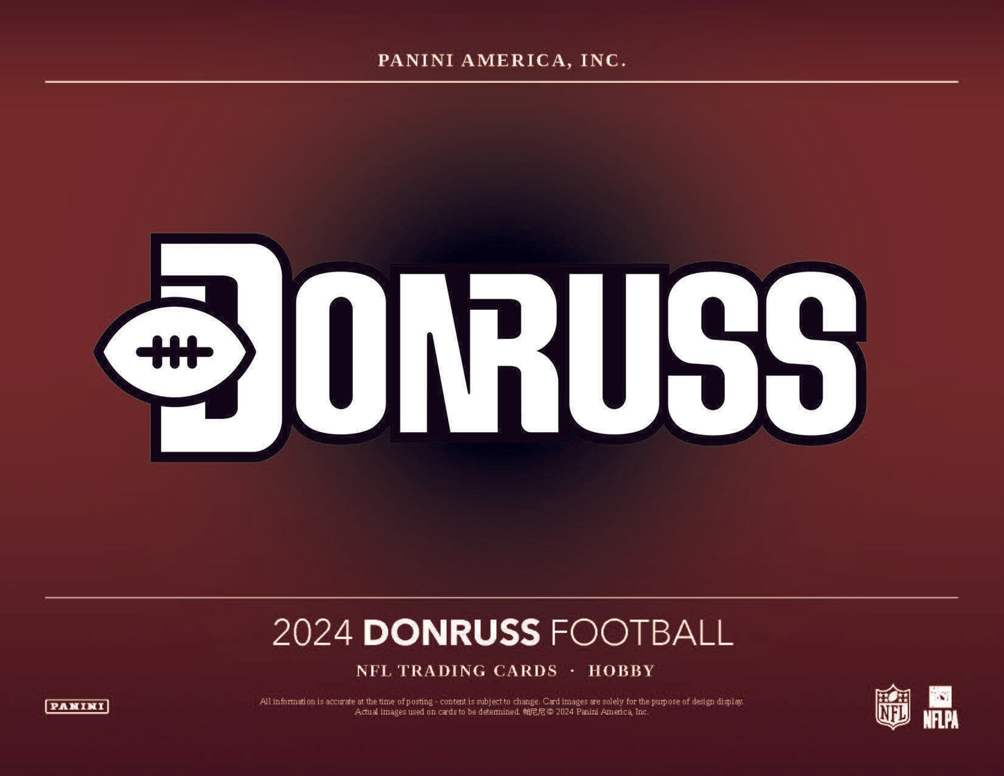 2024 Panini Donruss Football Hobby Box