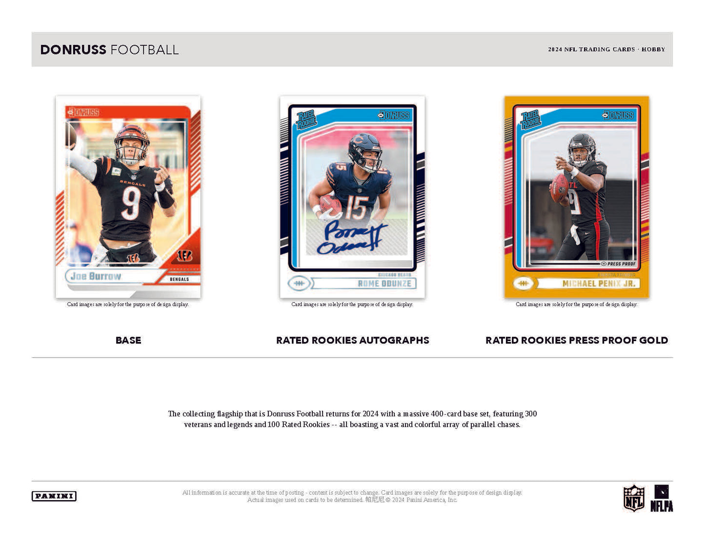 2024 Panini Donruss Football Hobby Box