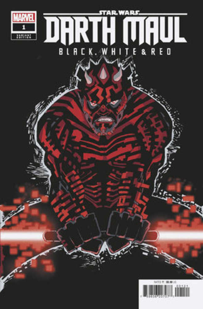 Star Wars Darth Maul Black White & Red #1 Frank Miller Variant