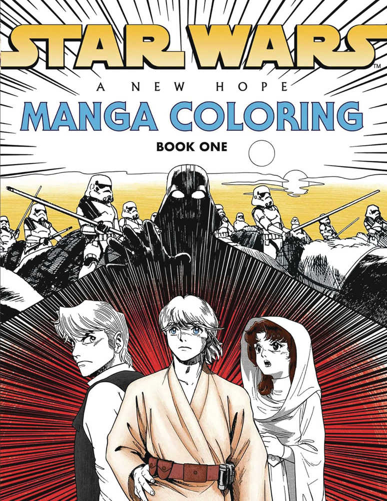Star Wars New Hope Manga Coloring Book