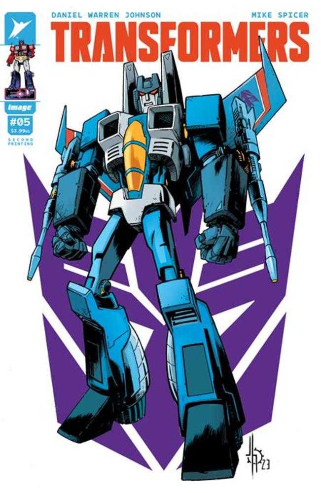 Transformers #5 2nd Print Cover B Jason Howard Variant
