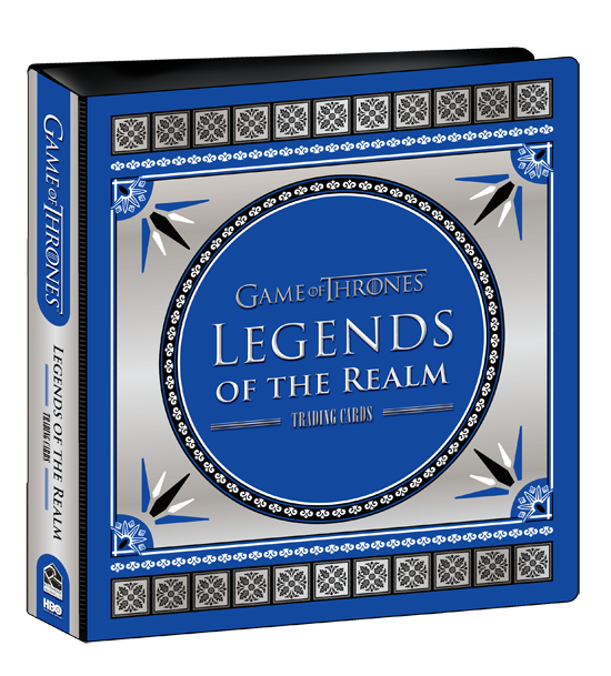 2024 Rittenhouse Game of Thrones Legends of the Realm Album Binder P1 Promo