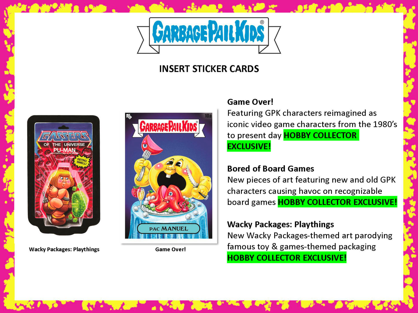 2024 Topps Garbage Pail Kids Series 1 Kids-At-Play Hobby Direct Box