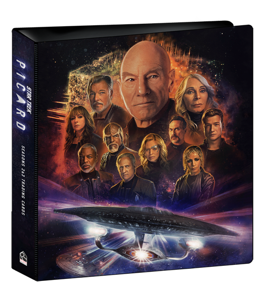 2024 Star Trek Picard Seasons 2 & 3 - Album 3-Ring Binder with P3 Promo Card 2024 Star Trek Picard Seasons 2 & 3 - Album 3-Ring Binder with P3 Promo Card