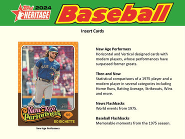 2024 Topps Heritage Mini Baseball Online Exclusive Box