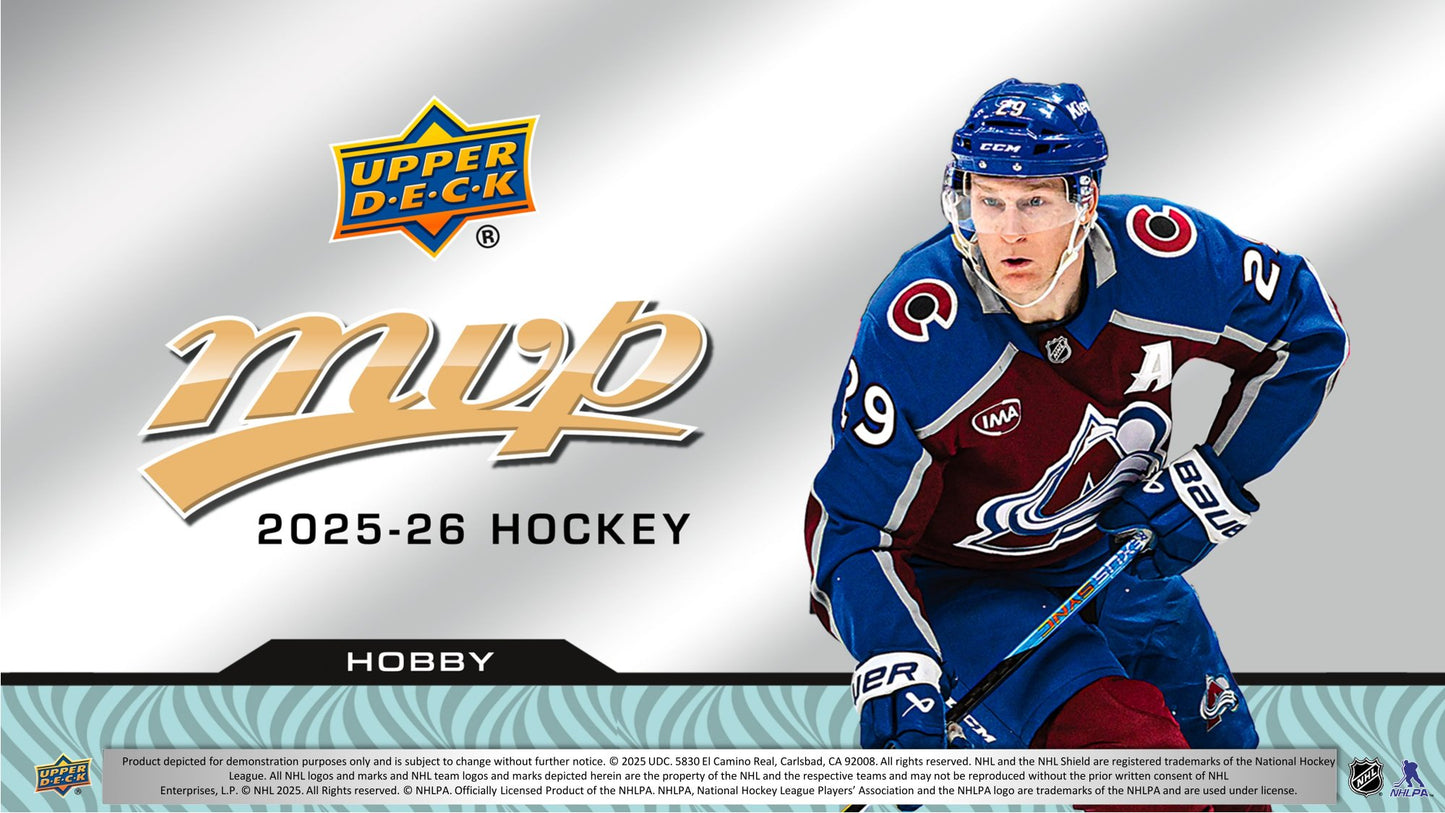 2025-26 Upper Deck MVP Hockey Factory Sealed Hobby Box
