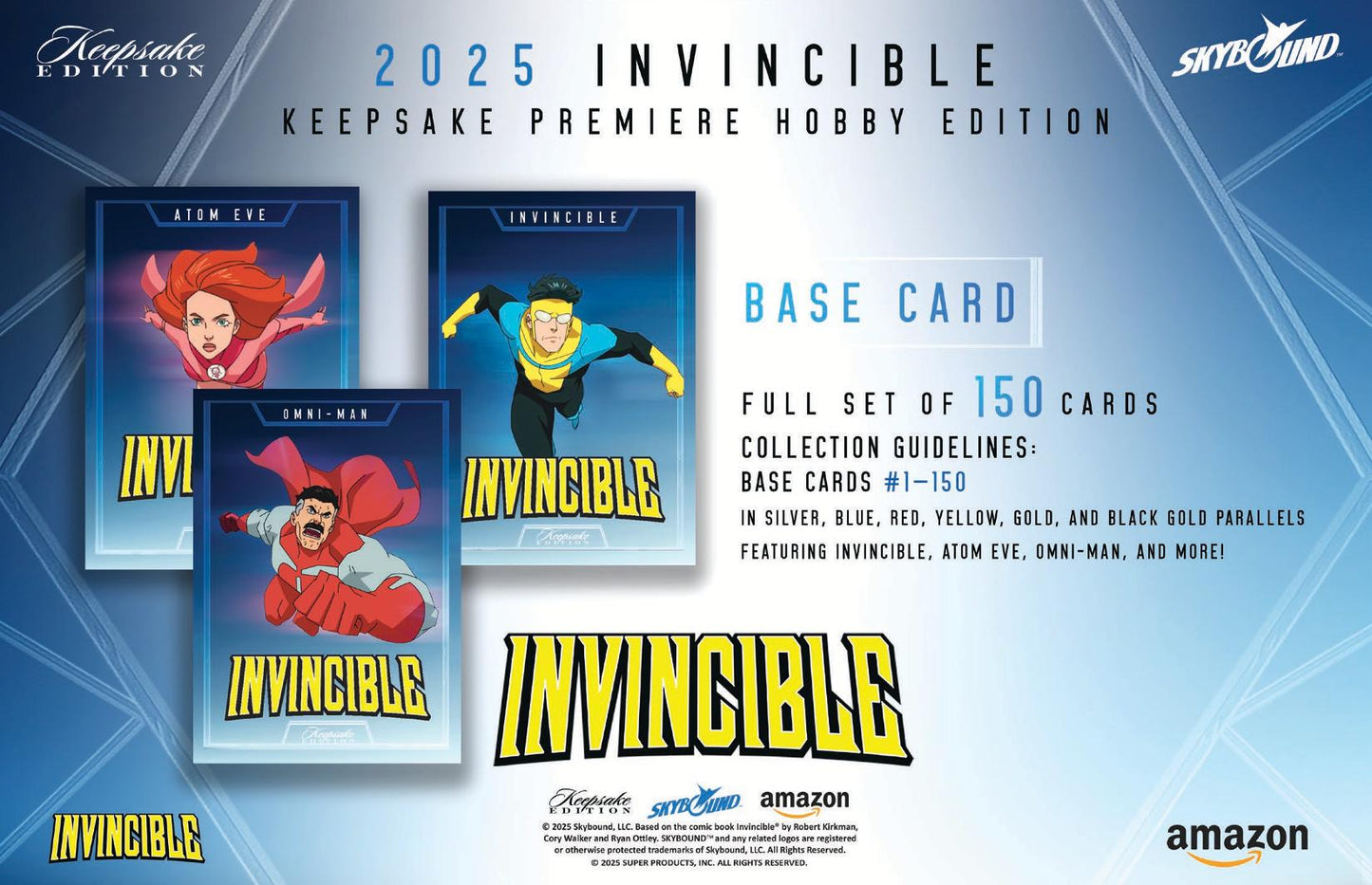 2025 Keepsake Invincible Season 1 Premiere Edition Hobby Pack