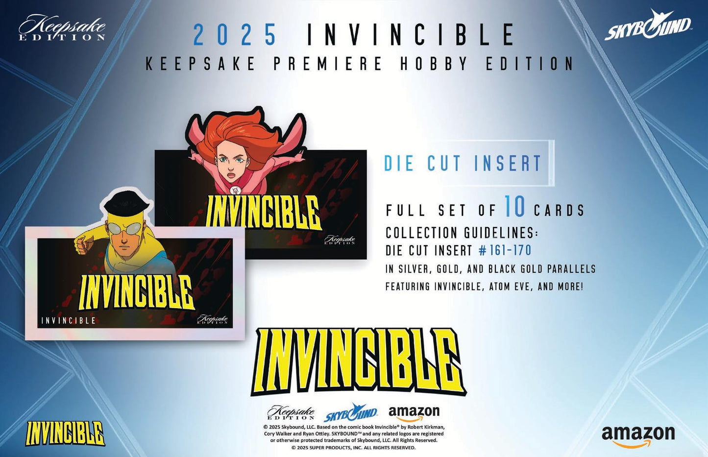 2025 Keepsake Invincible Season 1 Premiere Edition Hobby Pack