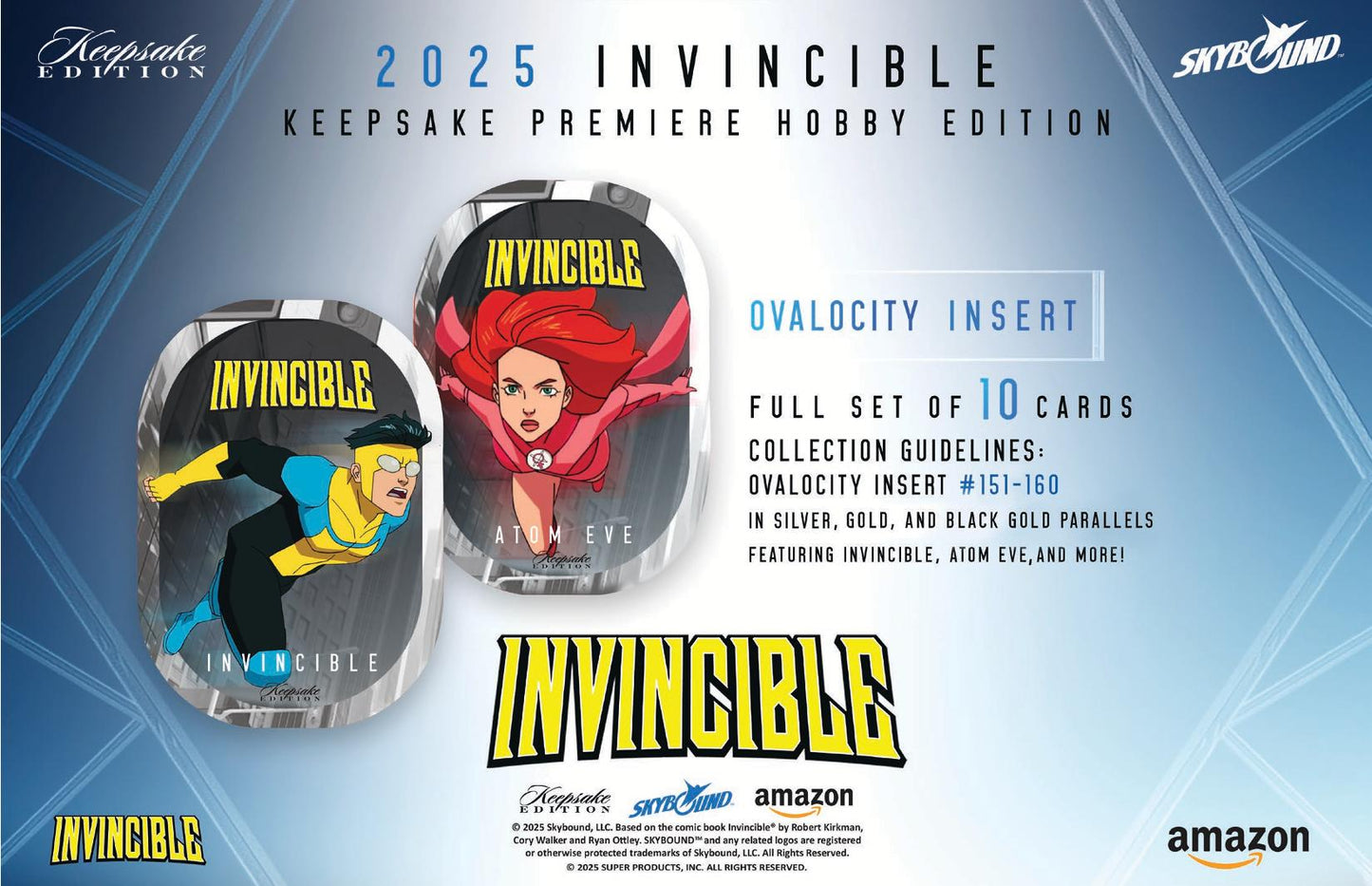 2025 Keepsake Invincible Season 1 Premiere Edition Hobby Pack
