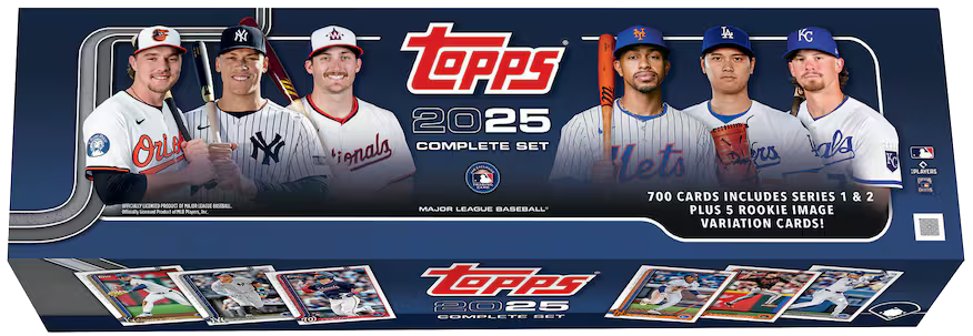 2025 Topps Baseball Complete Hobby Factory Set + 5 Card Parallel Pack