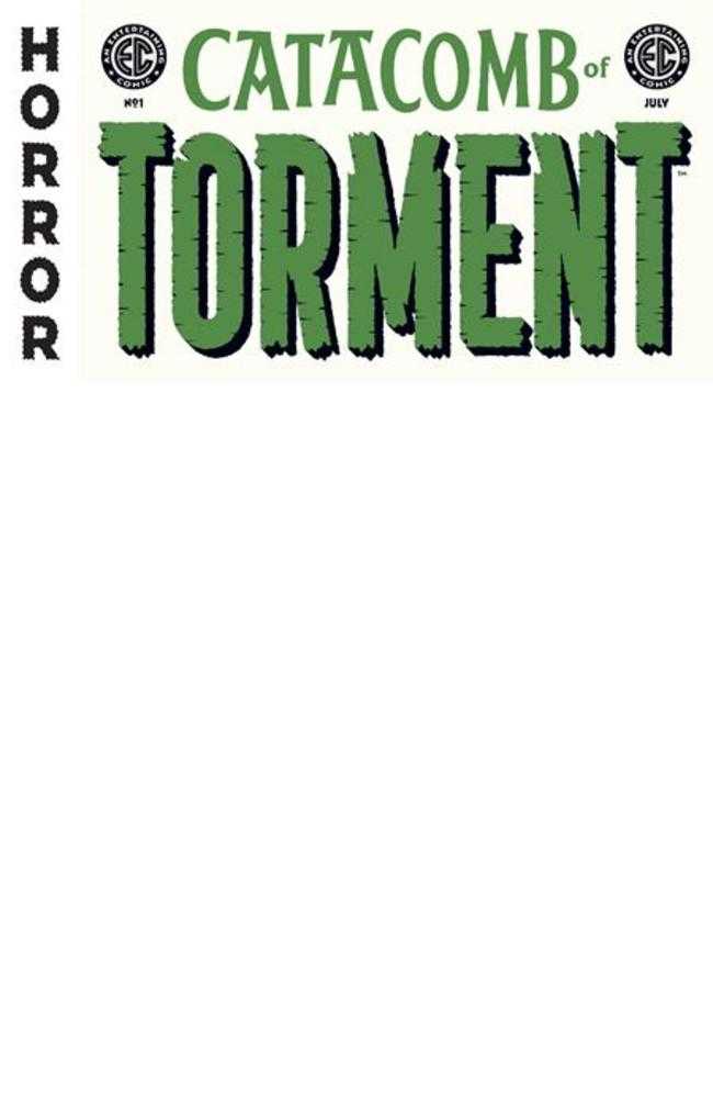 Catacomb Of Torment #1 Cover D Blank Sketch Variant