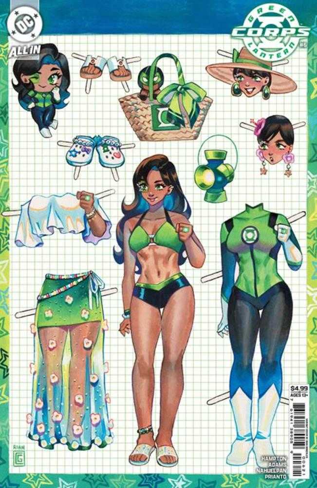 Green Lantern Corps #6 Cover C Rian Gonzales Card Stock Variant