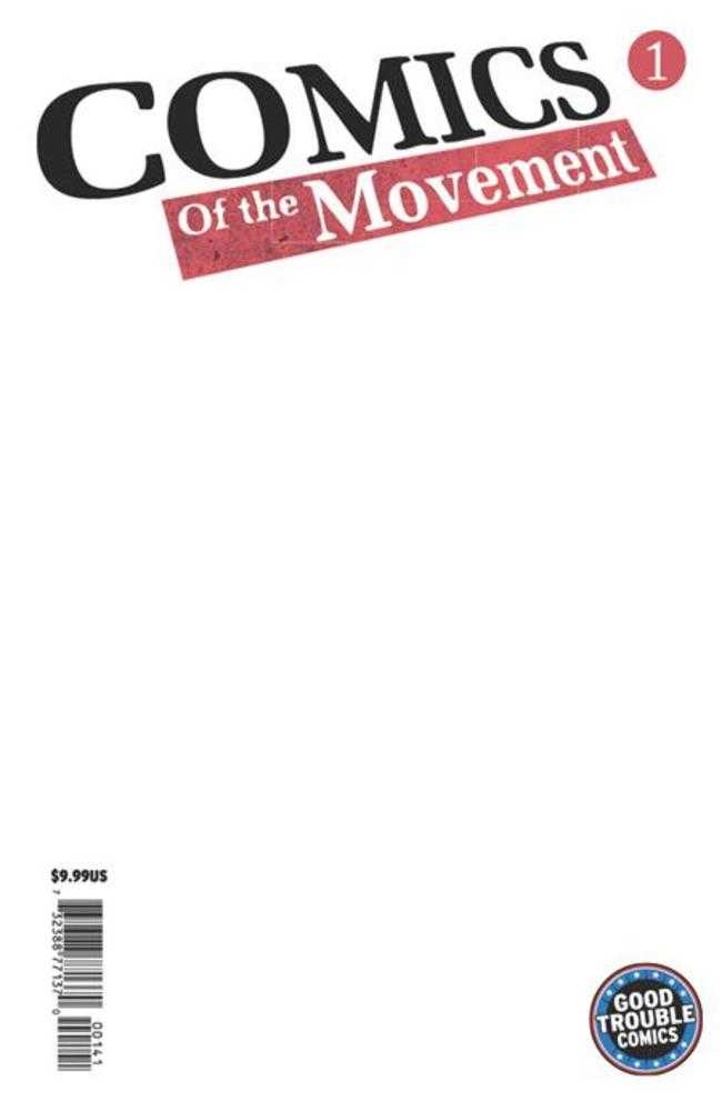 Comics Of The Movement (One Shot) Cover D Blank Variant