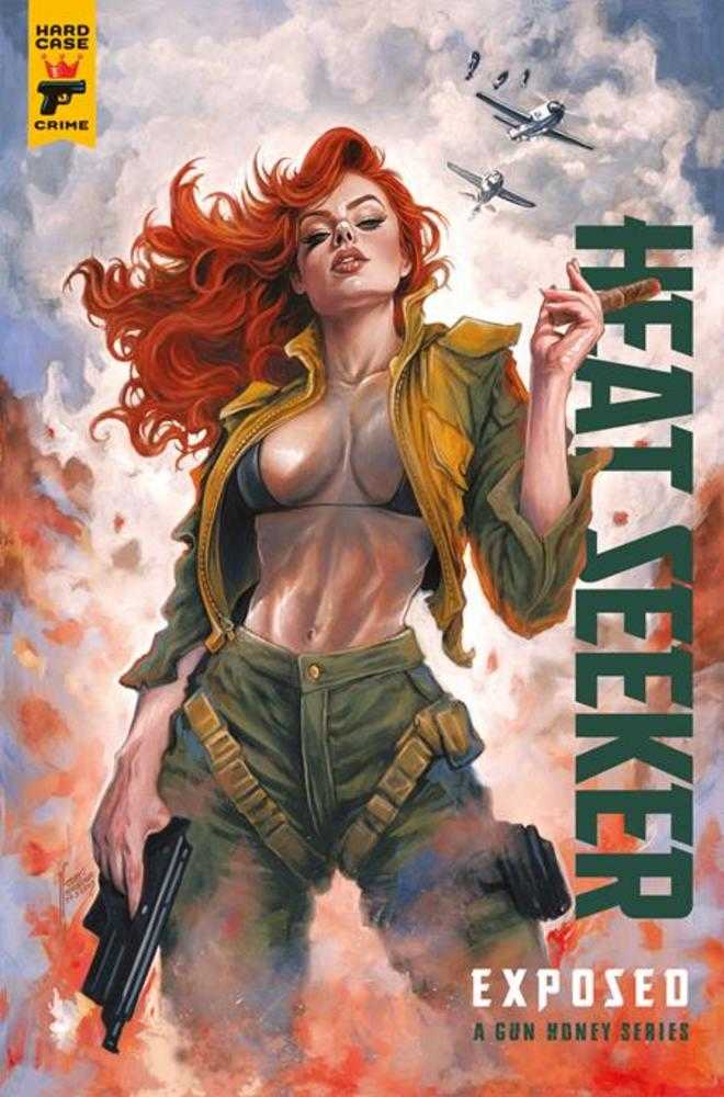 Heat Seeker Exposed A Gun Honey Series #1 (Of 4) Cover O Sdcc Exclusive Tehani Farr Foil Trade Variant (Mature) Limited To 500 Copies