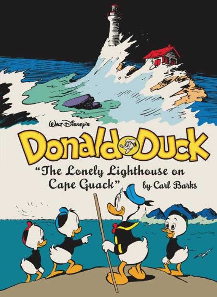 Walt Disneys Donald Duck Hardcover The Lonely Lighthouse On Cape Quack