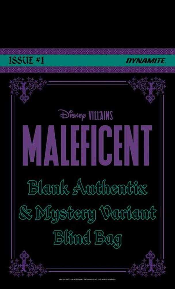 Disney Villains Maleficent #1 Cover K Blind Bag Variant