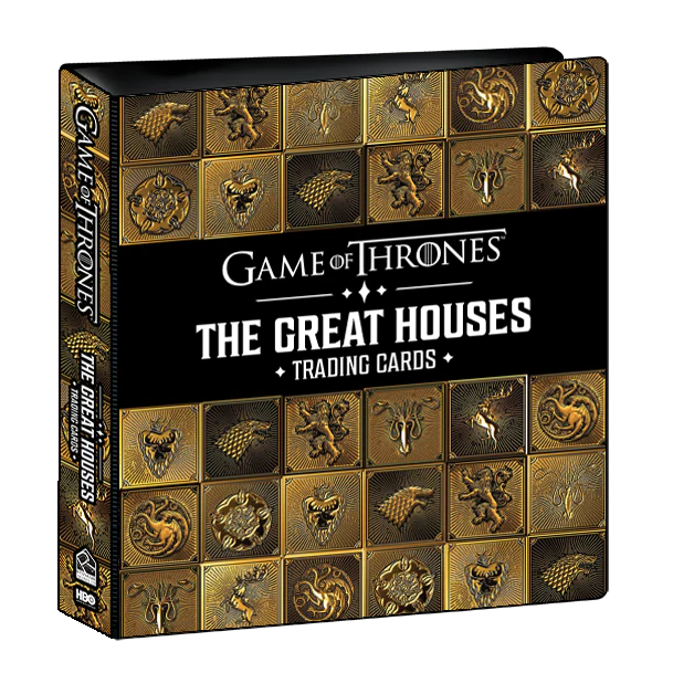 2025 Rittenhouse Game of Thrones Great Houses Album Binder with Promo