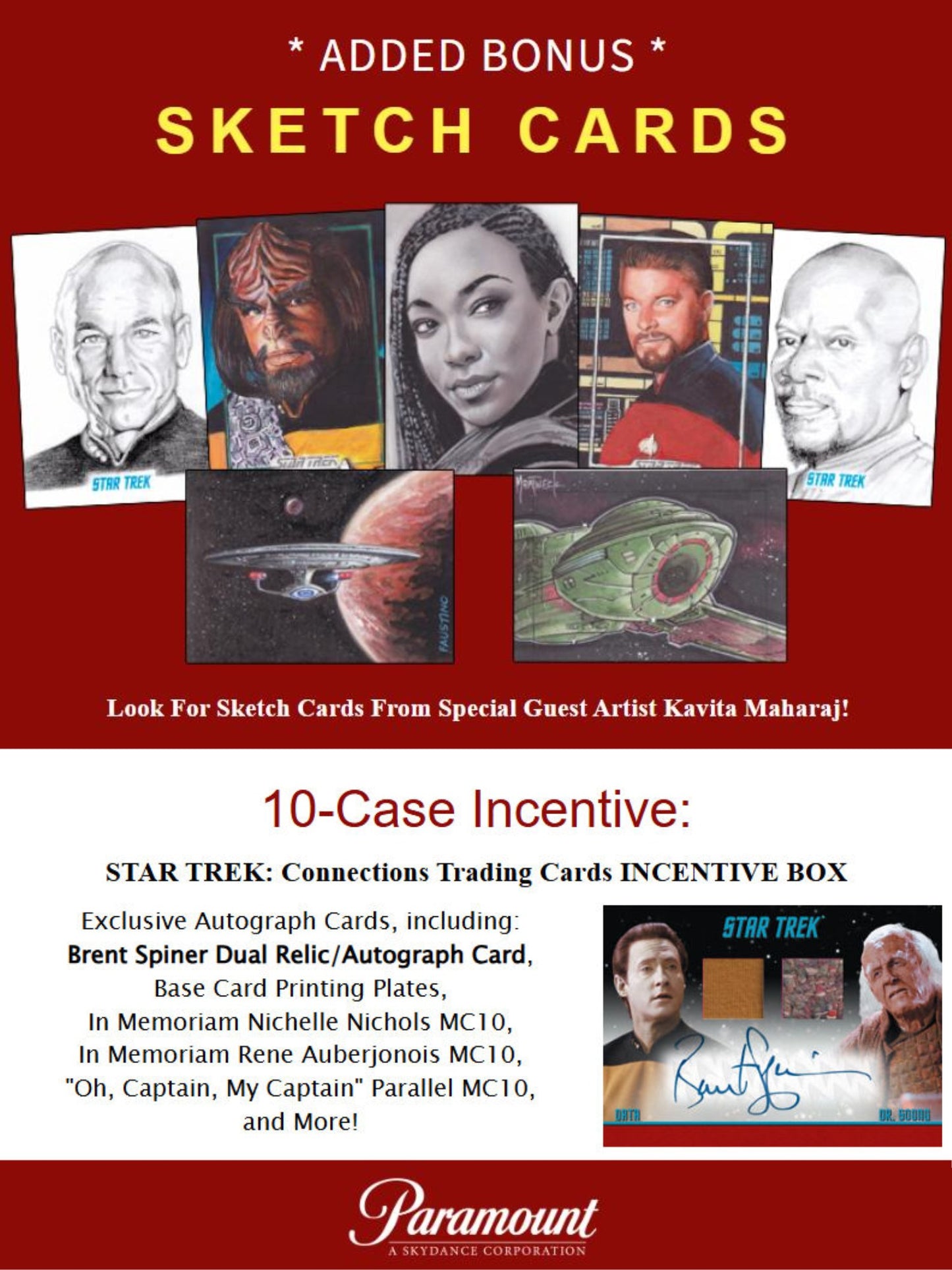 2026 Rittenhouse Star Trek Connections Hobby Box