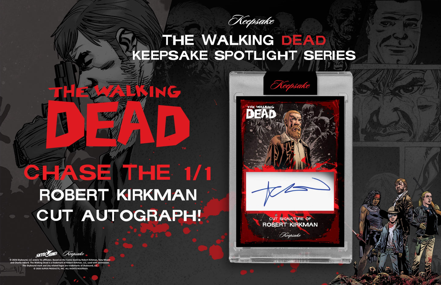 2026 Keepsake Walking Dead Spotlight Series Box