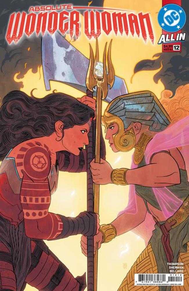 Absolute Wonder Woman #12 2nd Print Cover A Hayden Sherman