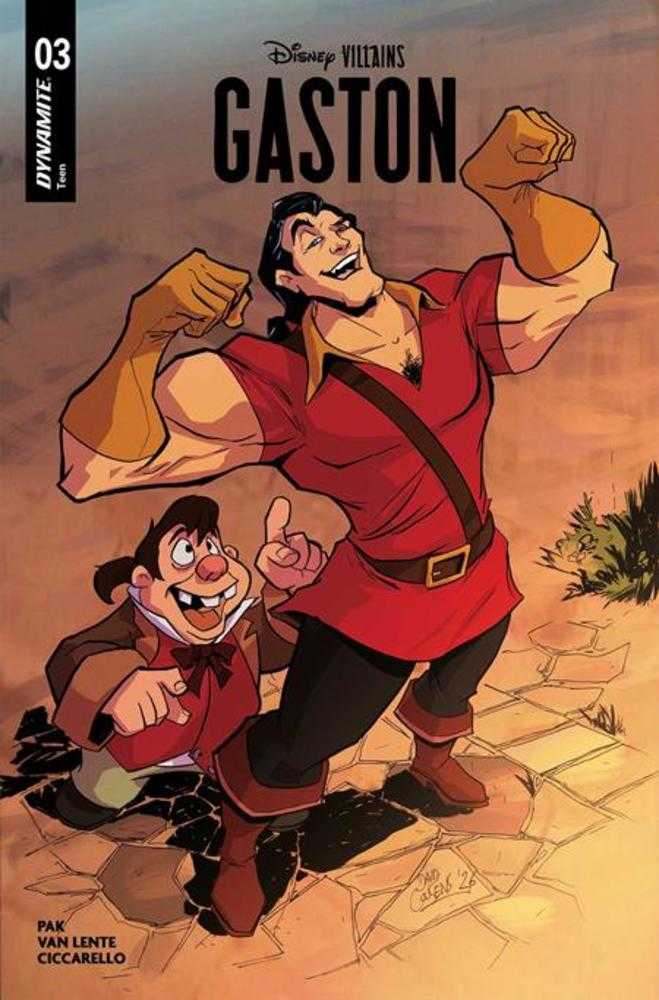 Disney Villains Gaston #3 Cover D David Cousens Variant