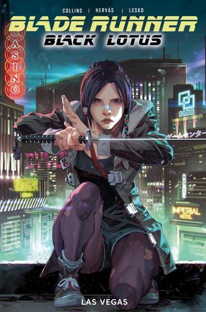 Blade Runner Black Lotus Las Vegas TPB Volume 01 Direct Market Edition Kael Ngu Cover - USED