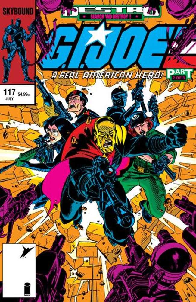 G.I. Joe A Real American Hero #117 Hama Files Edition Cover C Michael Golden Foil Variant