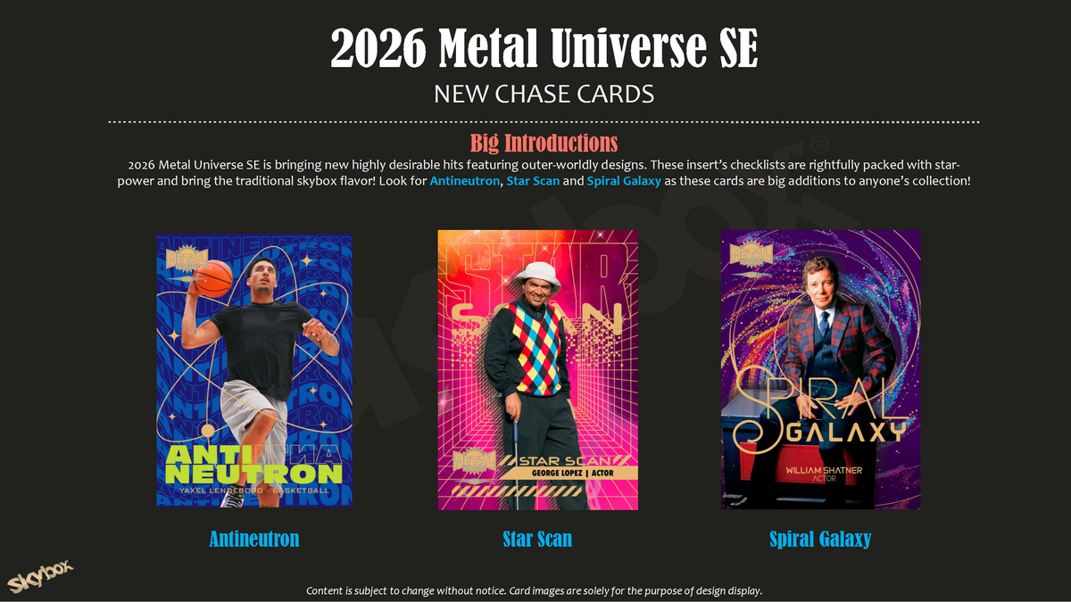 2026 Upper Deck Metal Universe SE Blaster Box