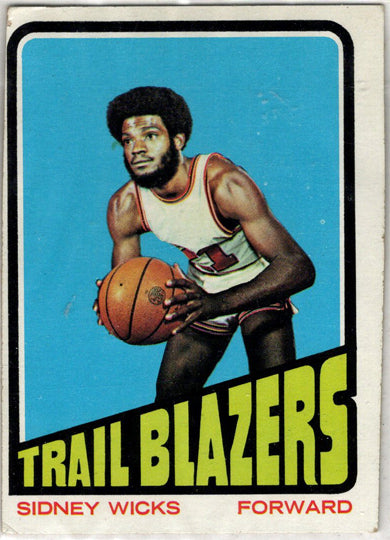 1973-74 Topps ABA/NBA Basketball Base Card 20 Sidney Wicks