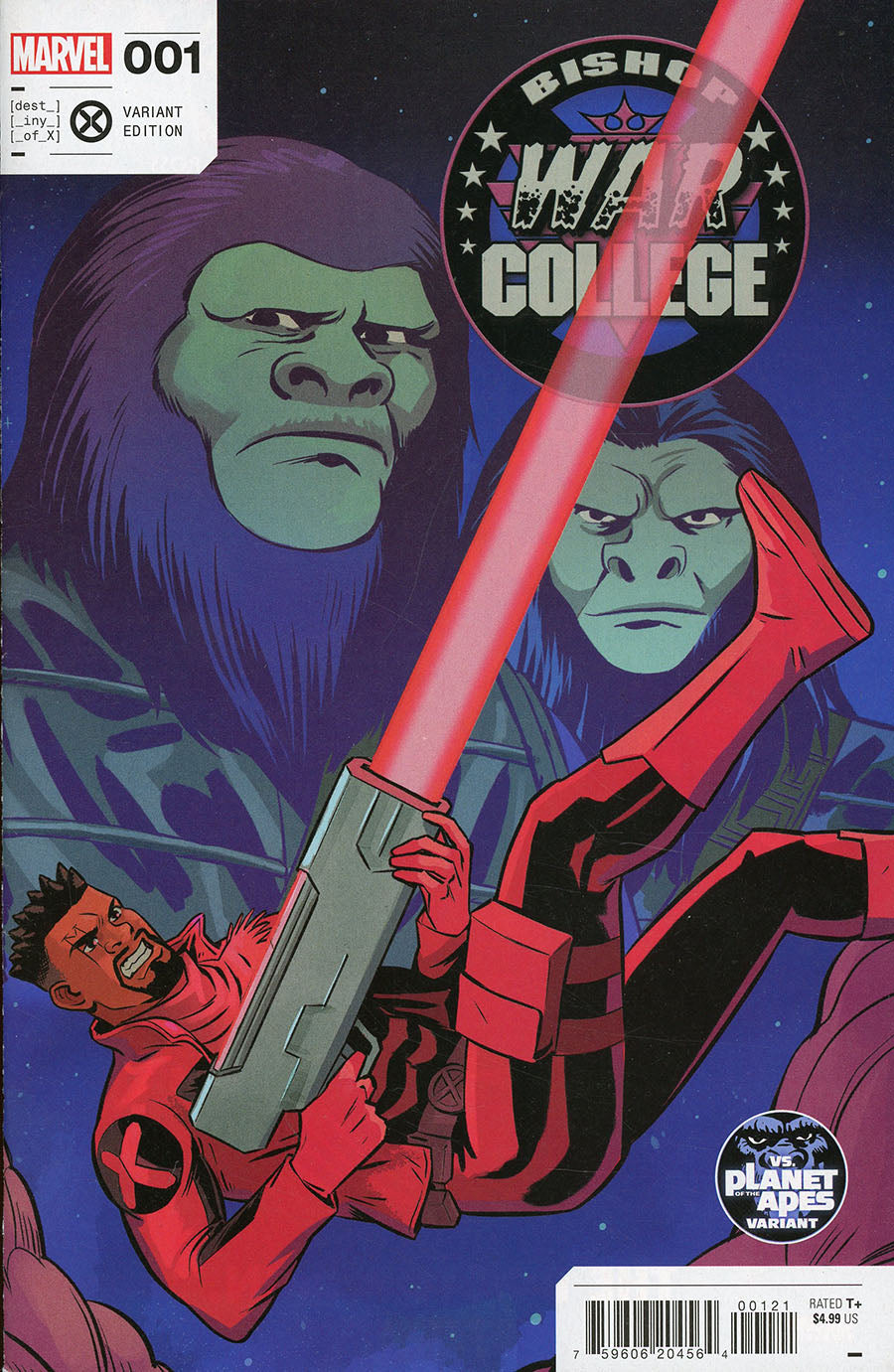 Bishop War College #1 Bustos Planet Of The Apes Variant