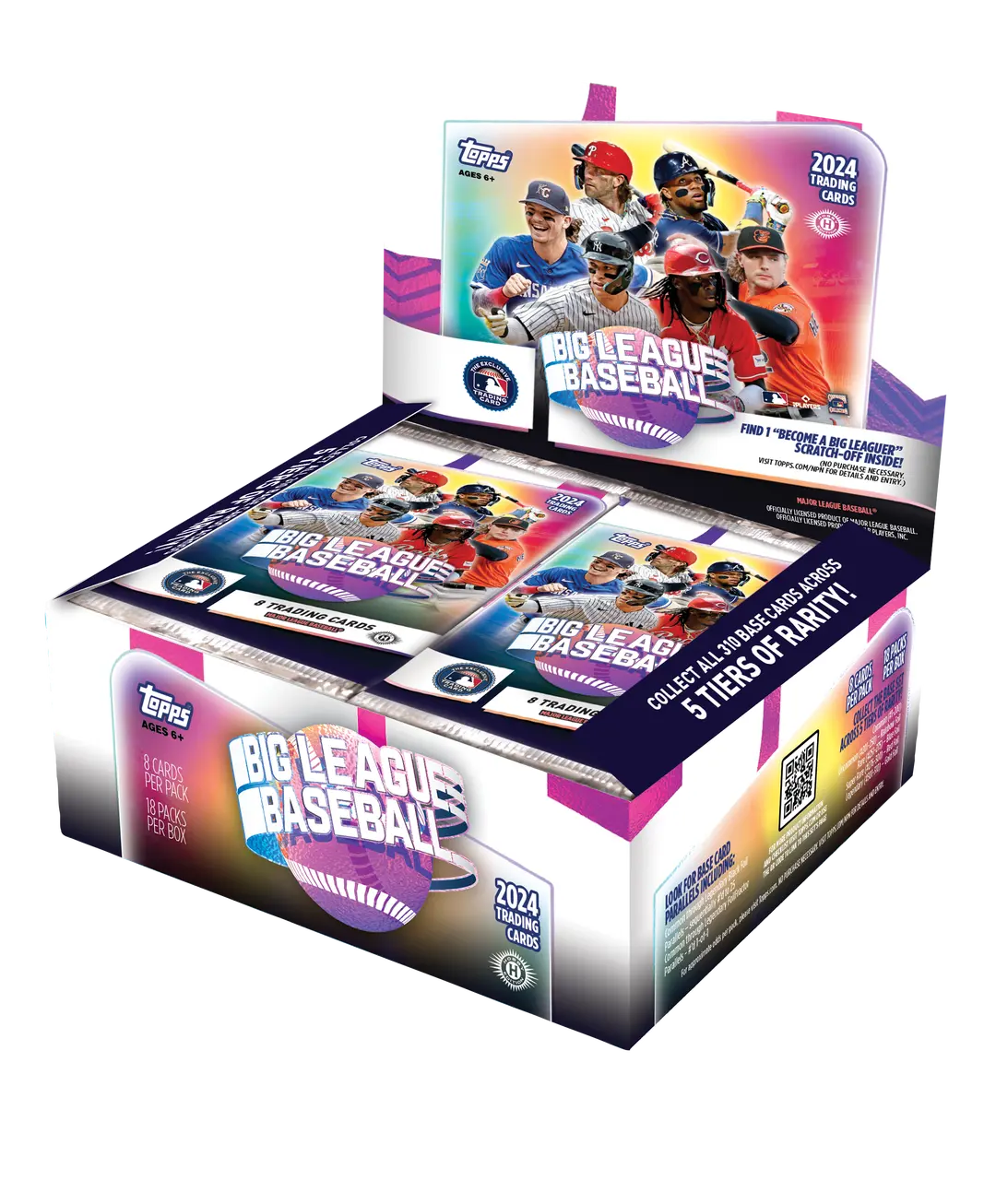 2024 Topps Big League Baseball Hobby Card Box