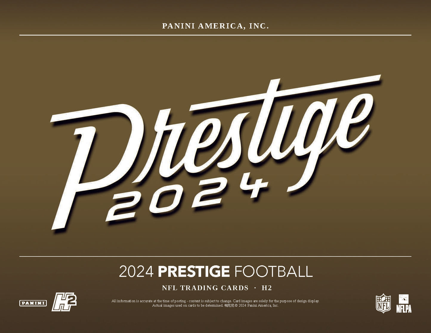 2024 Panini Prestige Football Hobby Hybrid H2 Box