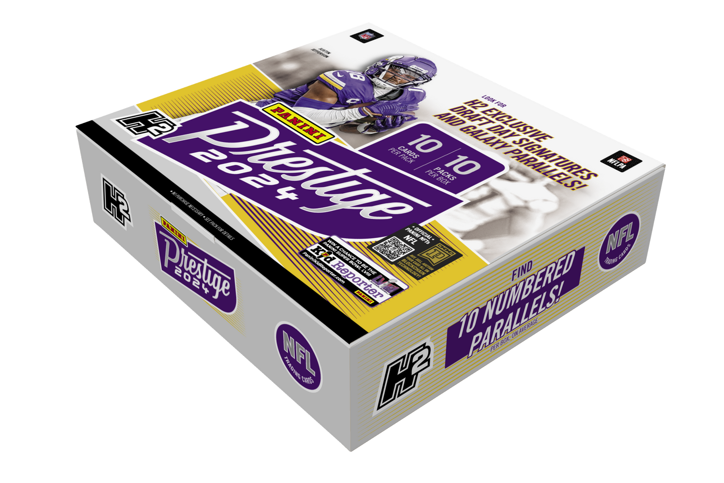 2024 Panini Prestige Football Hobby Hybrid H2 Box