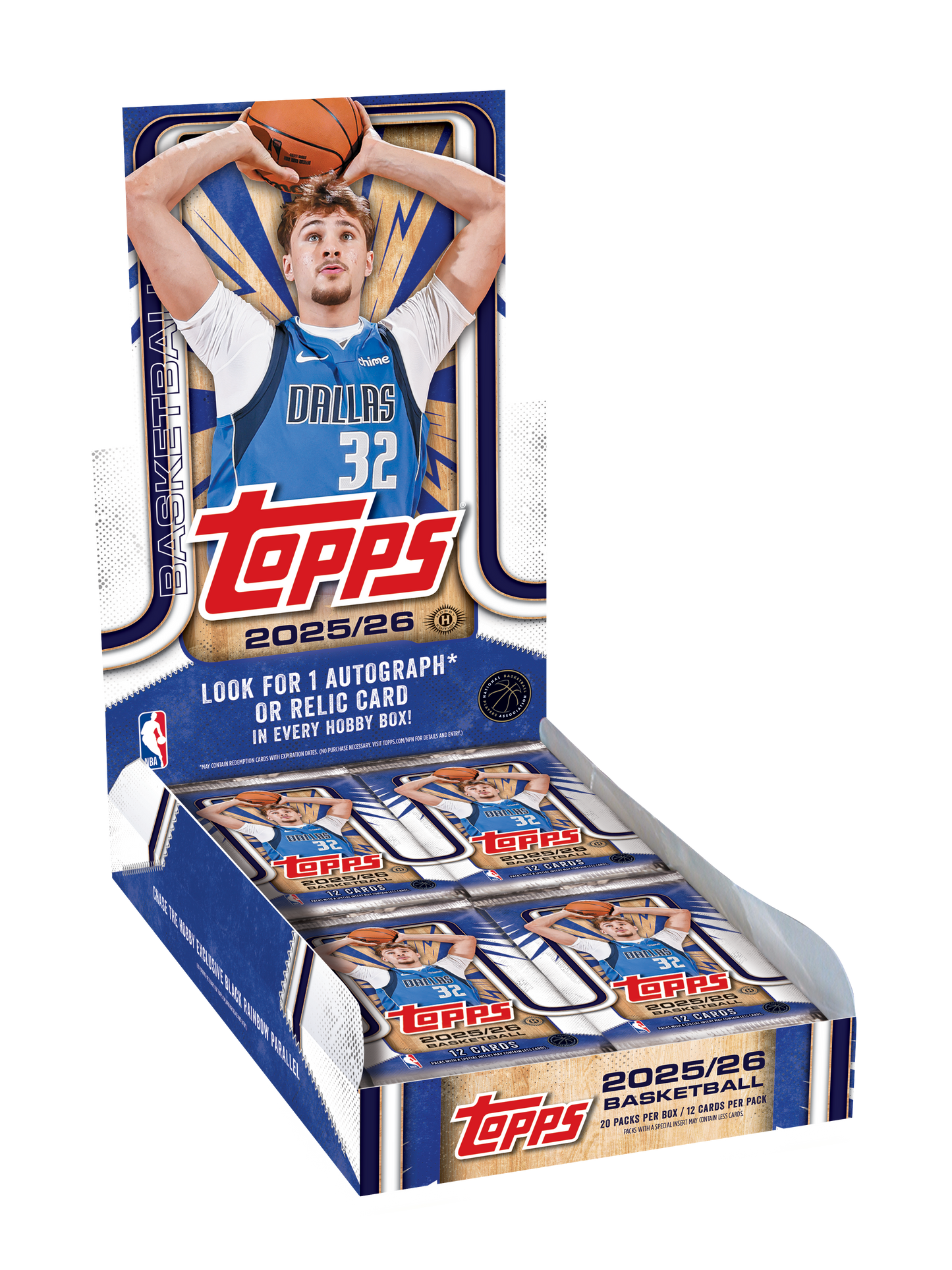 2025-26 Topps NBA Basketball Hobby Box